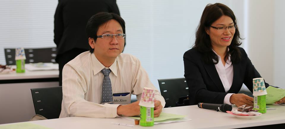 Trao đổi công việc với các thành viên Hiệp Hội Đại Lý Thuế TOKYO