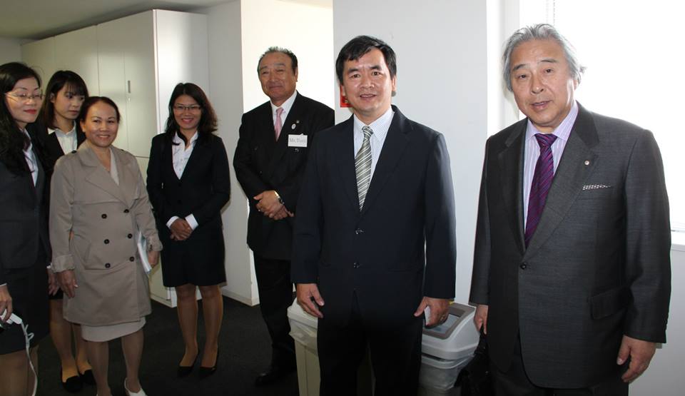 TGĐ VTAX thăm văn phòng Hiệp Hội Đại Lý Thuế TOKYO