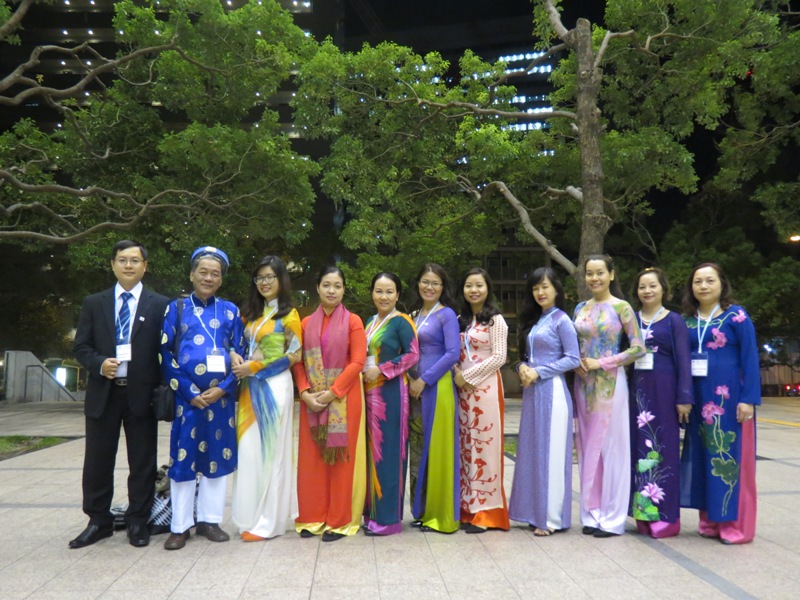Giao lưu văn hóa Việt - Nhật trong hội nghị AOTCA Meeting 2015