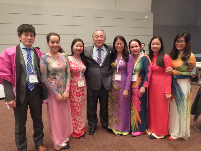 TGĐ VTAX chụp hình lưu niệm trong hội nghị AOTCA Meeting 2015 tại Osaka - Japan
